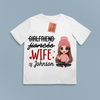 We Are Husband And Wife Couple Personalized Couple T-shirts, Personalized Valentine Gift for Couples, Husband, Wife, Parents, Lovers - SS001PS01 - BMGifts