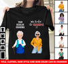 Your Regular Grandma Personalized T-shirt, Personalized Gift for Nana, Grandma, Grandmother, Grandparents - TS037PS05 - BMGifts